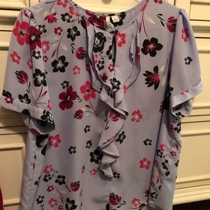 Blouse and pencil skirt set